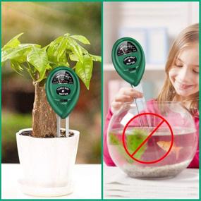 img 1 attached to Enhance Your Plant's Health with Soil PH Test Kit & Moisture/PH/Sunlight Meter – Perfect for Garden, Indoor/Outdoor Plants! Ideal for Garden, Lawn, Farm Soil