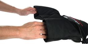 img 2 attached to Clicgear Waterproof and Windproof Golf Mittens - Push Cart Mitts for Ultimate Protection