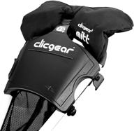 clicgear waterproof and windproof golf mittens - push cart mitts for ultimate protection логотип