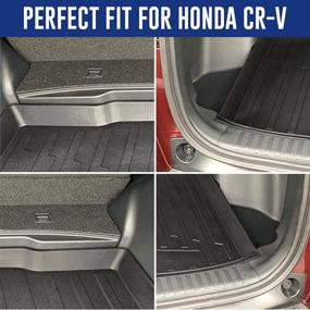 img 2 attached to 100% Protection: Premium Cargo Liner for Honda CR-V 2017-2022 - Custom Fit, Easy-to-Wash & All-Season Trunk Mat - Laser Measured Trunk Liners