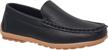 coxist toddlers leather loafer moccasin boys' shoes at loafers logo