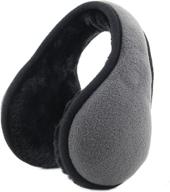 ward off winter chill with metog primitive foldable earmuffs logo