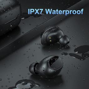 img 1 attached to Bluetooth Cancelling Waterproof Headphones Microphone