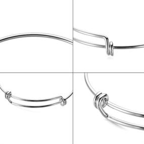 img 1 attached to Adjustable Bracelets Expandable Bracelet Jewelry