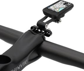 img 3 attached to Thinvik Out-Front Adjustable Angle Bike Computer Mount for Wahoo – GoPro Combo Mount for Wahoo Mini, Elemnt & Elemnt Bolt, Elemnt Roam GPS Bike Computer – Premium CNC Aluminum Alloy