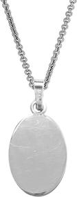 img 3 attached to Sterling Silver Miraculous Pendant Necklace Girls' Jewelry for Necklaces & Pendants