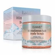 himalayan salt exfoliating body scrub skin care logo