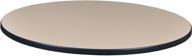 🪑 36-inch beige/grey regency round standard table top - improved seo logo