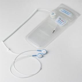 img 1 attached to 📱 DiCAPac Waterproof Case with Waterproof Earphone: Protect Your iPod Nano 4G in Any Environment (WP-MS20)