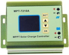 img 2 attached to Регулятор заряда солнечной батареи KNACRO MPPT с цифровым дисплеем и регулируемым напряжением для систем от 12 до 60 В до 90 В - идеально подходит для зарядки батарей 24 В, 36 В, 48 В и 72 В (12-60 В) 0-10 А