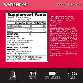 img 3 attached to 🍉 BSN Amino X Watermelon Flavor - Advanced Post-Workout Muscle Recovery & Endurance Powder with 10g Amino Acids Per Serving | 70 Servings