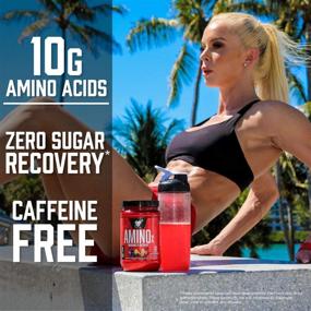 img 1 attached to 🍉 BSN Amino X Watermelon Flavor - Advanced Post-Workout Muscle Recovery & Endurance Powder with 10g Amino Acids Per Serving | 70 Servings