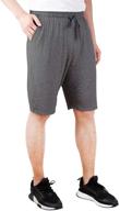 ultimate men's comfort shorts: sleek lounge workout clothes for sleep & relaxation logo