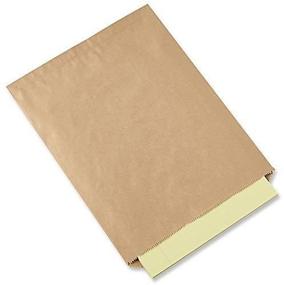 img 1 attached to 🛍️ 100 Brown Kraft Paper Bags (5 x 7.5) for Candy Buffets & Merchandise - A1 Bakery Supplies