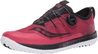 saucony womens switchback walking barberry sports & fitness in running logo