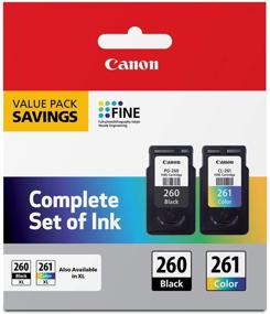 img 4 attached to 🖨️ Canon PG-260 / CL-261 Value Pack for TR7020, TS6420 & TS5320 Printers - Multi-Size, Compatible & Reliable