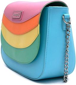 img 3 attached to Loungefly Rainbow Pride 🌈 Crossbody Bag: Celebrate in Style!