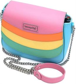 img 2 attached to Loungefly Rainbow Pride 🌈 Crossbody Bag: Celebrate in Style!