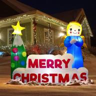 christmas inflatable decorations outdoor decoration seasonal decor for outdoor holiday decor logo