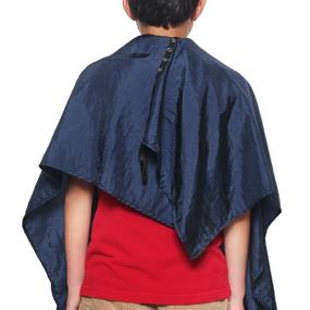 img 3 attached to Blue Salon Kid's Cape by Mane Caper Boy