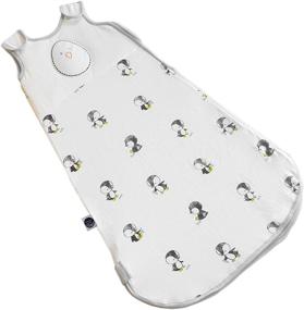 img 4 attached to 👶 Nested Bean Zen Sack - Gentle Weighted Sleep Sack for Babies 6-15 Months - Bamboo Cotton Blend - Swaddle Transition - 2-Way Zipper - Machine Washable