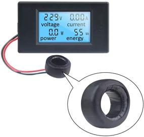 img 1 attached to AC Voltmeter Ammeter 80-260V 100A KT-D135: LCD Display Digital Volt Amp Meter for Efficient Energy Measurement