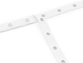 img 2 attached to Dritz 82-9 Snap Fastener Tape: 12 Snaps, White, 17-1/2-Inch Length - Buy Online