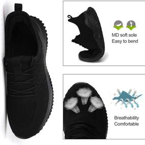 img 1 attached to 👟 Lightweight Breathable Slip-on Men's Running Shoes - Casual Soft Sole Trainers for Walking and Sneakers