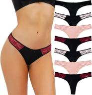 👙 lyythavon stretchy spandex underwear: multicolored women's clothing for lingerie, sleep, and lounge - comfortable and fashionable options logo
