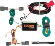 🔌 custom 4-pin trailer wiring harness by curt - designed for kia borrego, hyundai santa fe, sport logo