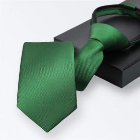 img 3 attached to Alizeal Pre Tied Zipper Skinny Necktie Boys' Accessories : Neckties