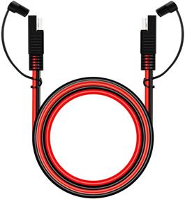 img 3 attached to 🔌 Apoi 14 AWG SAE Extension Cable - SAE to SAE Power Automotive Extension Cable | Quick Disconnect Wire Harness | SAE Connector | 3.2ft/1m Length