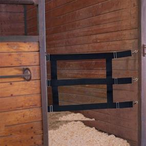 img 1 attached to Vomvomp Adjustable Horse Stall Securely