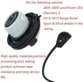 img 1 attached to 🔒 LR053665 Fuel Cap: Gas Cap Assembly for LR4 & LR3 (2005-2013) - Replaces LR053665 LR021559 LR008077