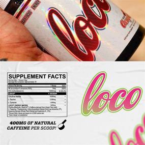 img 1 attached to 🍉 Enhanced Vascularity & Muscle Pump Support - MyoBlox LOCO® Pre-Workout Nitric Oxide Booster with Energy, Focus, & Intensity - 400mg Natural Caffeine per Scoop (Watermelon Candy)