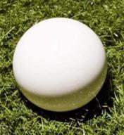 🔵 bocce pallino: authentic white 57mm sphere by buybocceballs logo