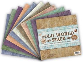 img 3 attached to 📚 Diecuts with a View PS-005-00008 Old World 12x12 Paper Stack – Premium Quality, Diverse Designs, Single Pack