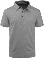 👕 geek lighting quick dry moisture wicking shirts for men - stay cool and dry all day! logo