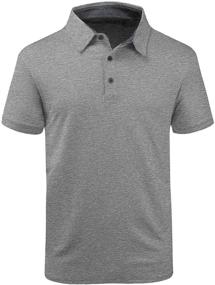 img 4 attached to 👕 GEEK LIGHTING Quick Dry Moisture Wicking Shirts for Men - Stay Cool and Dry All Day!