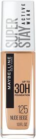 img 4 attached to 💄 Maybelline Super Stay Full Coverage Liquid Foundation Makeup, Nude Beige, 1 fl. oz. - Enhance Your Natural Look!