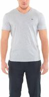 👕 lacoste sleeve jersey regular t shirt: high-quality men's clothing for comfort and style logo