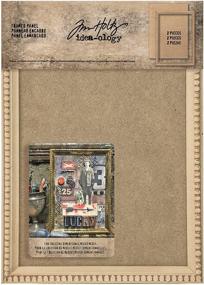 img 2 attached to 🖼️ Tim Holtz Idea-ology Framed Panel - Natural Wood, 0.56 x 9 x 6.5 Inches [TH93283]