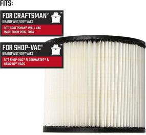 img 3 attached to Craftsman 9 38752 Vacuum Replacement Filter