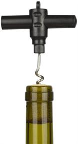 img 1 attached to 🍷 Compact Travel Corkscrew Set with Pocket Wine Opener - Pack of 3