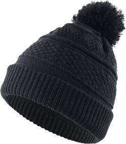 img 4 attached to Home Prefer Womens Beanie Knitted