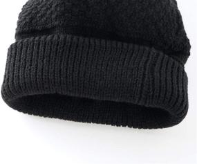 img 1 attached to Home Prefer Womens Beanie Knitted