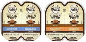 img 1 attached to 🐱 Nutro Perfect Portions Grain Free Soft Loaf Cat Food Variety Bundle - 8 Cans, 2 Flavors: Chicken & Shrimp Recipe, Salmon & Chicken Recipe, 2.6 Oz. Ea. (Total 8 Cans)