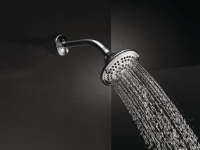 img 1 attached to 🚿 Delta RP78575 5-Setting Chrome Showerhead with Touch-Clean Technology