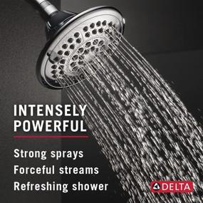 img 3 attached to 🚿 Delta RP78575 5-Setting Chrome Showerhead with Touch-Clean Technology