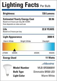 img 1 attached to Maxxima Dimmable Lumens Energy - Industrial Electrical Lighting Components